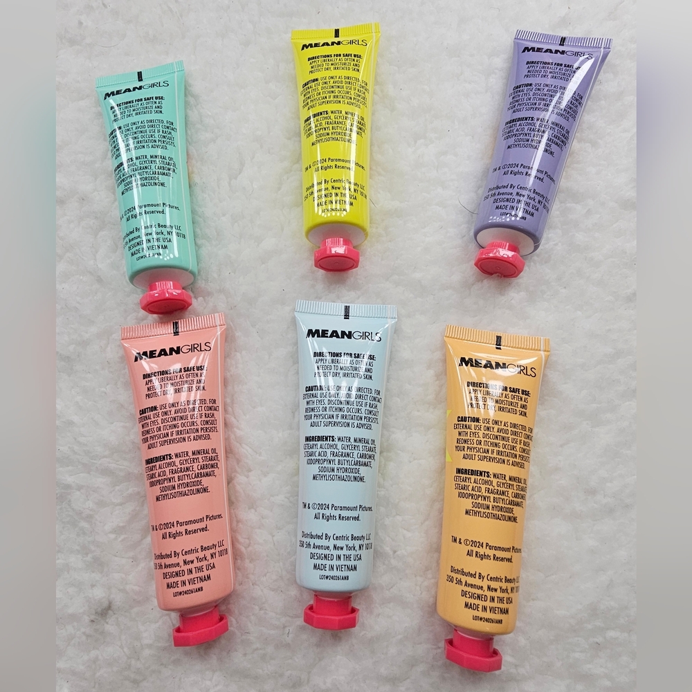 💥DISCONTINUED💥EXCLUSIVE LIMITED EDITION Mean Girls 6pc Hand Lotion Set! - Picture 7 of 14
